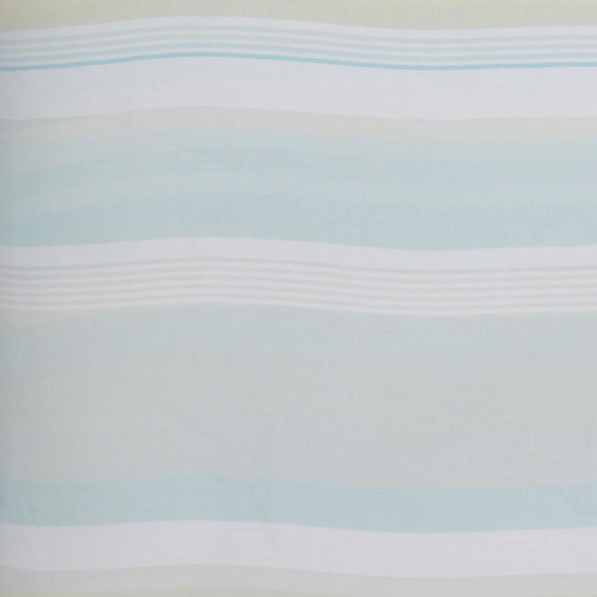 BETTWÄSCHE Frühjahr/Sommer 2024 Leinenoptik 140/200 cm  - Türkis/Weiß, KONVENTIONELL, Textil (140/200cm) - Fleuresse