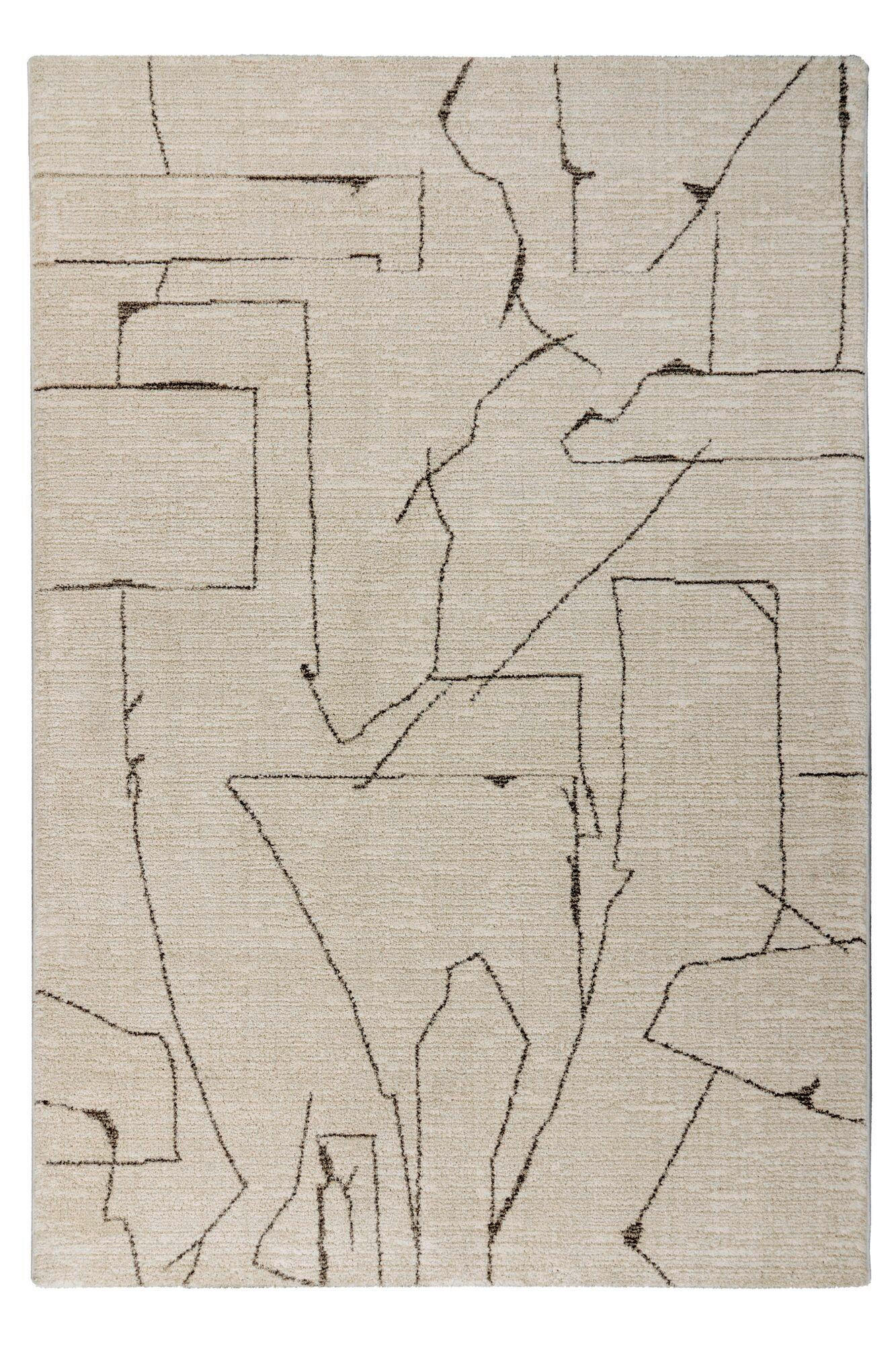 FLACHWEBETEPPICH 200/290 cm Creme  - Creme, Basics, Textil (200/290cm) - Kayoom