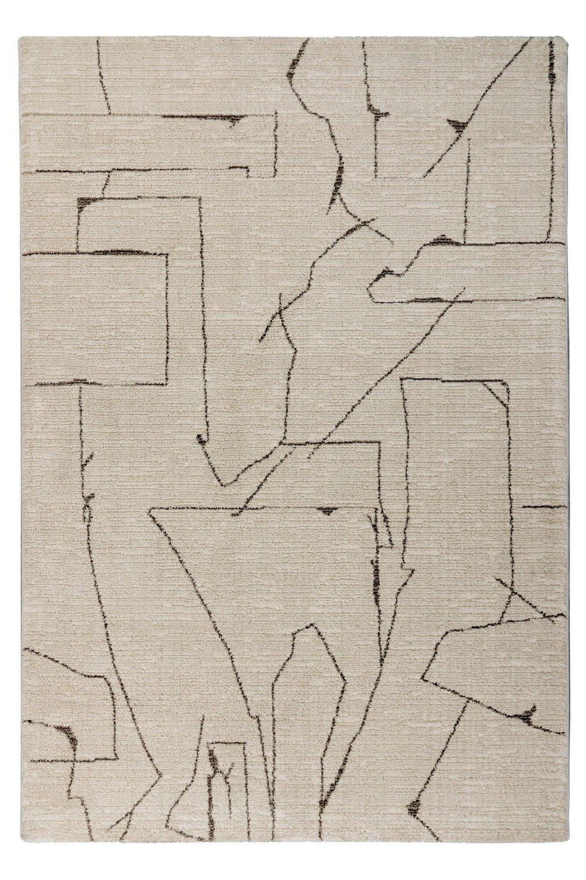 FLACHWEBETEPPICH 200/290 cm Creme  - Creme, Basics, Textil (200/290cm) - Kayoom