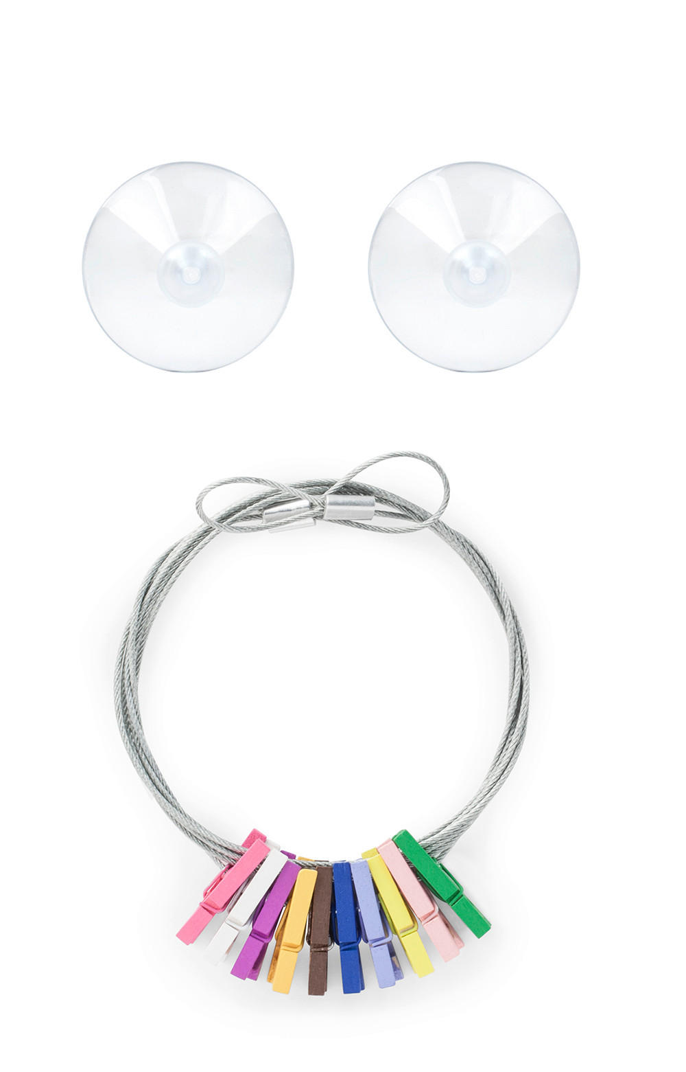 FÉNYKÉPTARTÓ  - többszínű, Konventionell, fa/fém (149cm) - Kikkerland