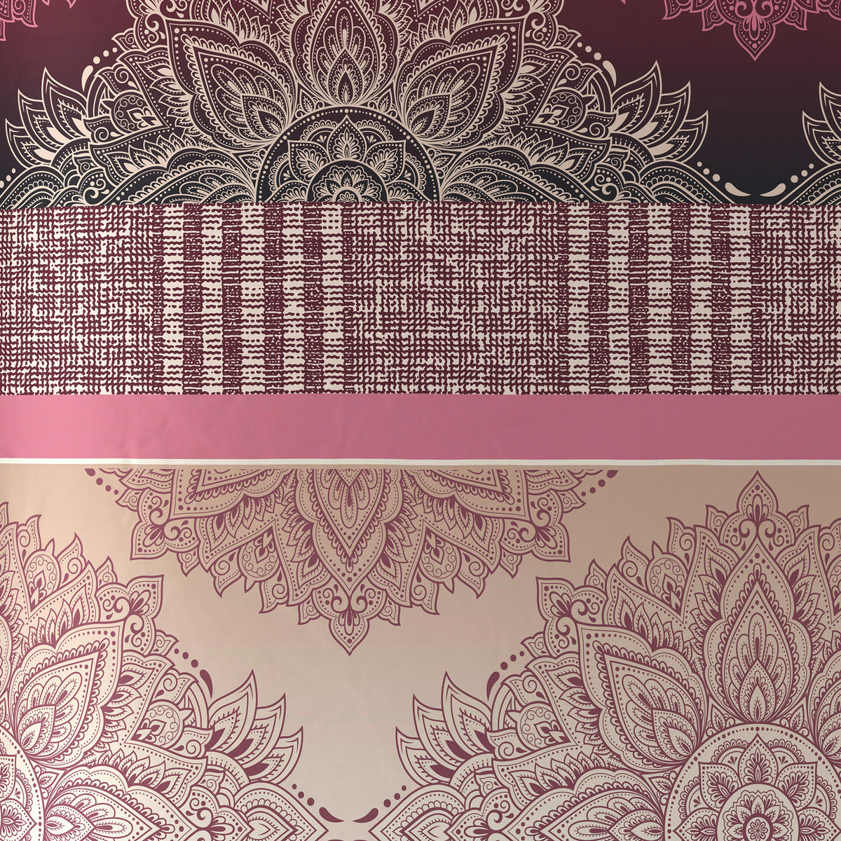 POSTELJINA PAOLA 140/200 cm saten bordo  - bordo, Konvencionalno, tekstil (140/200cm) - Esposa