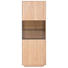 VITRINE in massiv Asteiche Eichefarben - Eichefarben, Natur, Glas/Holz (60/166,6/36cm) - Anrei VITRINE in massiv Asteiche Eichefarben - Eichefarben, Natur, Glas/Holz (60/166,6/36cm) - Anrei