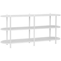 REGAL  160/70/38 cm Weiß  - Weiß, MODERN, Holzwerkstoff/Metall (160/70/38cm) - PBJ