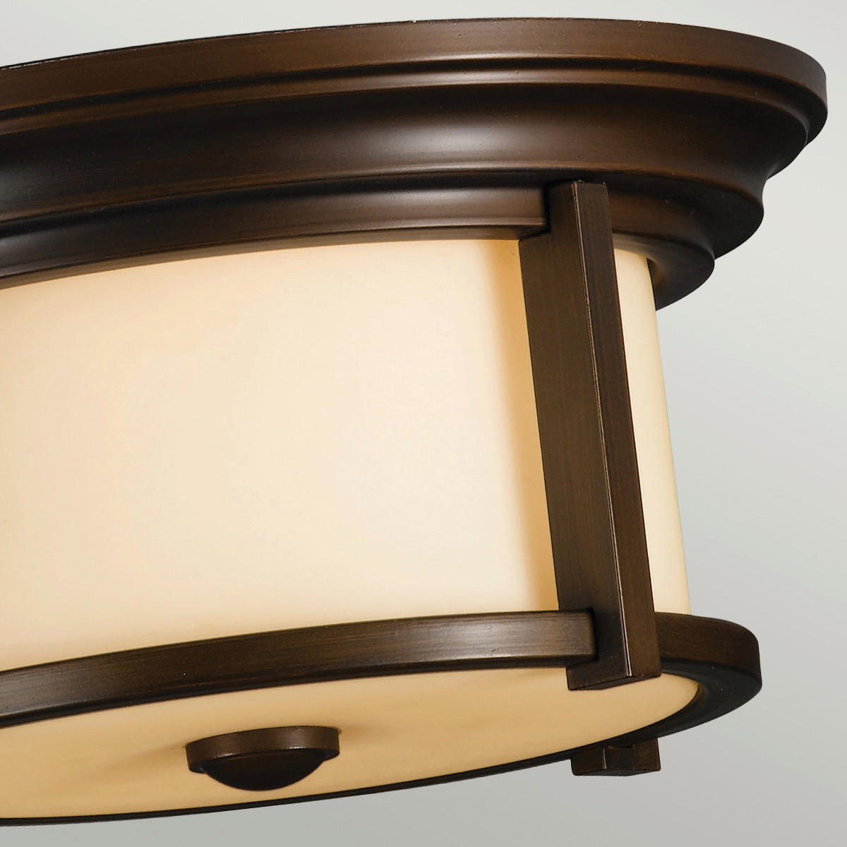 AUSSENDECKENLEUCHTE - Bronzefarben, Konventionell, Glas/Metall (33/16.2cm) - Elstead Lighting