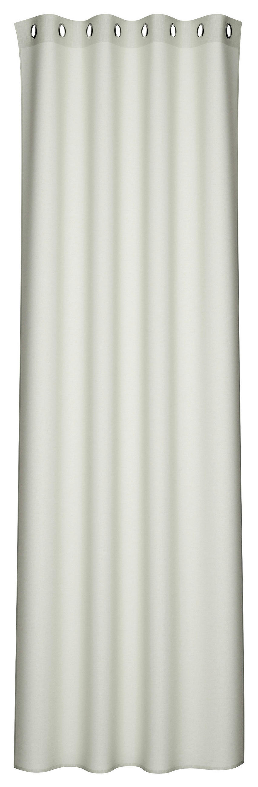 ÖSENVORHANG blickdicht  - Creme, Basics, Textil (140/245cm) - Fuggerhaus