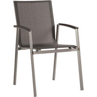 STAPELSESSEL in Metall, Textil Anthrazit, Graphitfarben, Grau  - Anthrazit/Graphitfarben, Design, Textil/Metall (57/89/65cm) - Stern