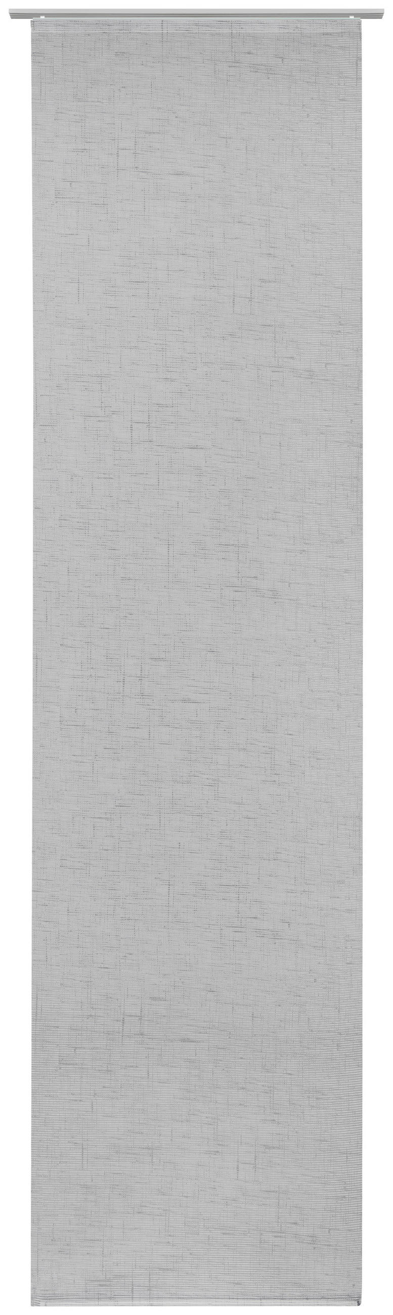 FLÄCHENVORHANG   halbtransparent   60/245 cm  - Silberfarben, Basics, Textil (60/245cm) - Novel