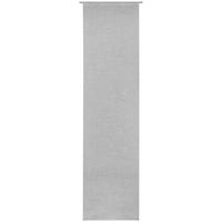 FLÄCHENVORHANG   halbtransparent   60/245 cm  - Silberfarben, Basics, Textil (60/245cm) - Novel