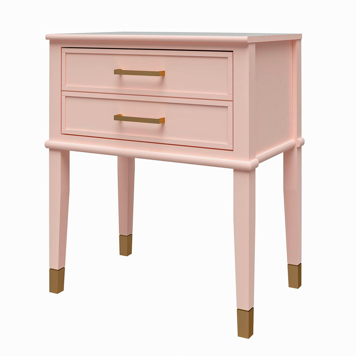 BEISTELLTISCH in Holz, Holzwerkstoff  - Silberfarben/Rosa, Design, Holz/Holzwerkstoff (60/72/40cm) - MID.YOU