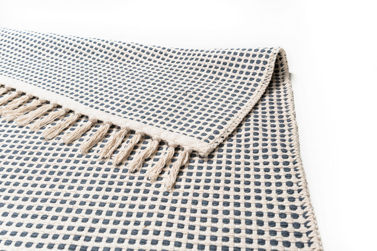 WEBTEPPICH 80/150 cm Cottage Creme  - Creme, Design, Textil (80/150cm) - Schöner Wohnen