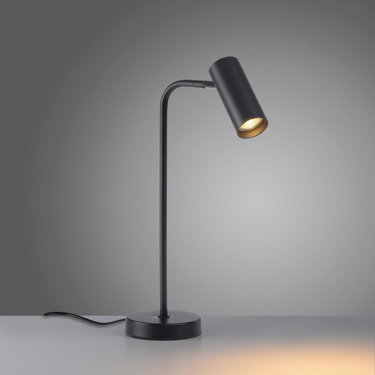LED-TISCHLEUCHTE 12/47,5 cm   - Schwarz, KONVENTIONELL, Kunststoff/Metall (12/47,5cm) - Schöner Wohnen