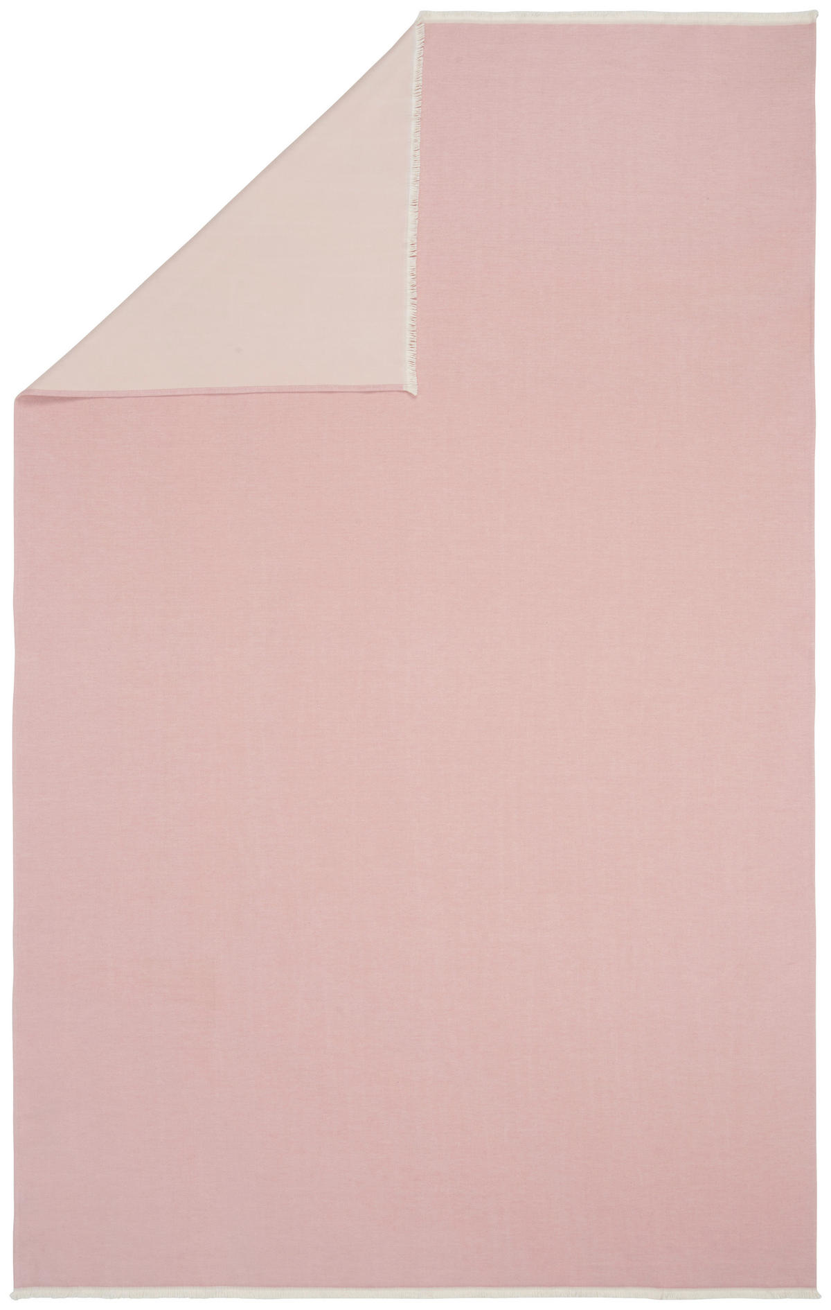 OBOJESTRANSKA ODEJA 140/210 cm roza, svetlo roza  - roza/svetlo roza, Natur, tekstil (140/210cm) - Novel