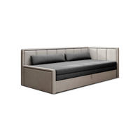 RÉCAMIERE Chenille Anthrazit, Hellgrau  - Anthrazit/Hellgrau, Design, Kunststoff/Textil (214/77/82cm) - MID.YOU