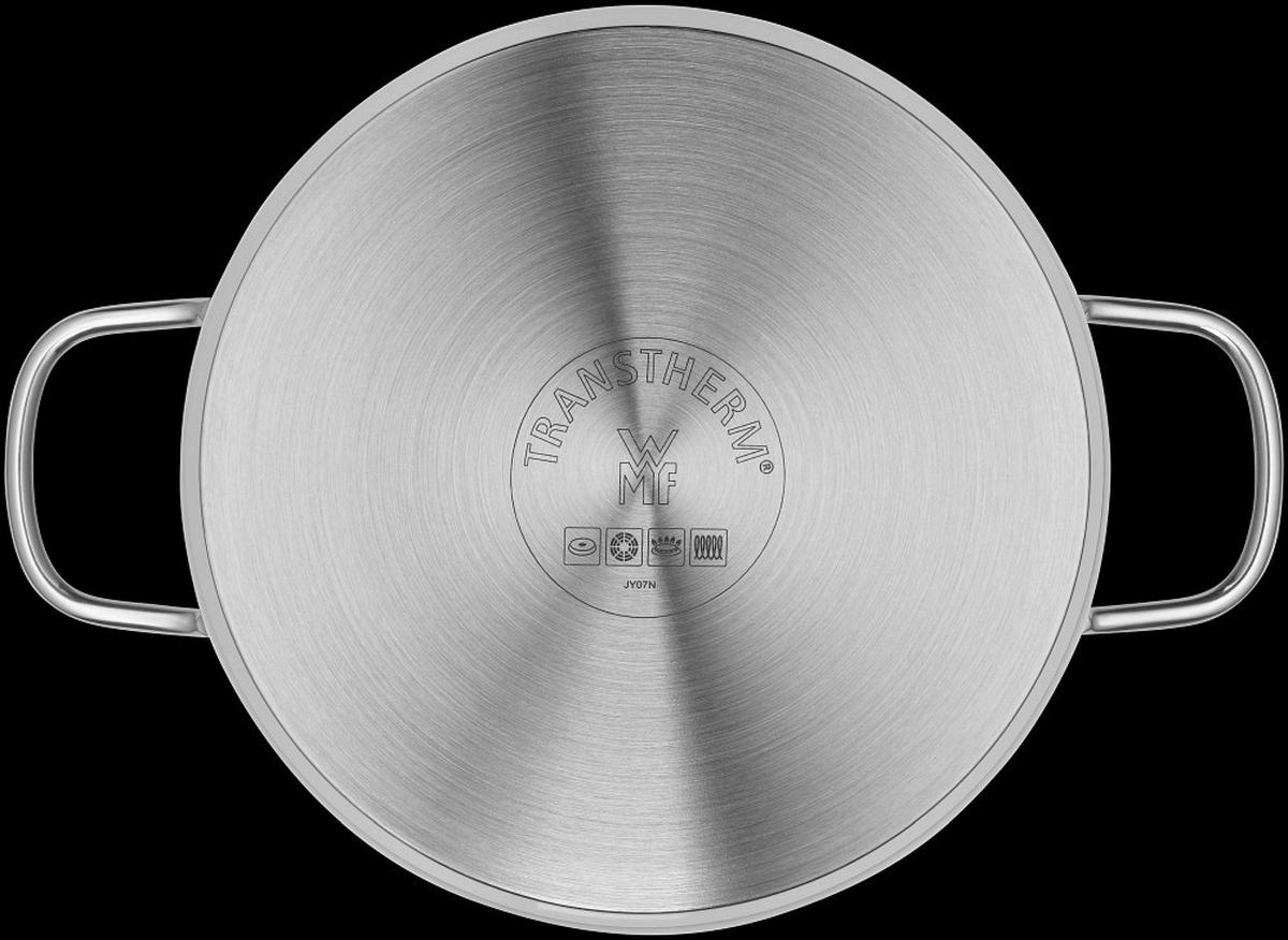 KOCHTOPFSET 4-teilig  - Edelstahlfarben, Design, Glas/Metall - WMF