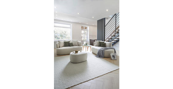 RÉCAMIERE  in Chenille Dunkelgrün, Beige  - Dunkelgrün/Beige, MODERN, Kunststoff/Textil (166/86/105cm) - Hom`in