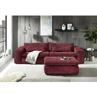 PALL i textil vinröd  - vinröd/svart, Basics, textil/plast (120/47/88cm) - Livetastic