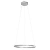 LED-PENDELLEUCHTE 60/170 cm  - Edelstahlfarben, Design, Kunststoff/Metall (60/170cm)
