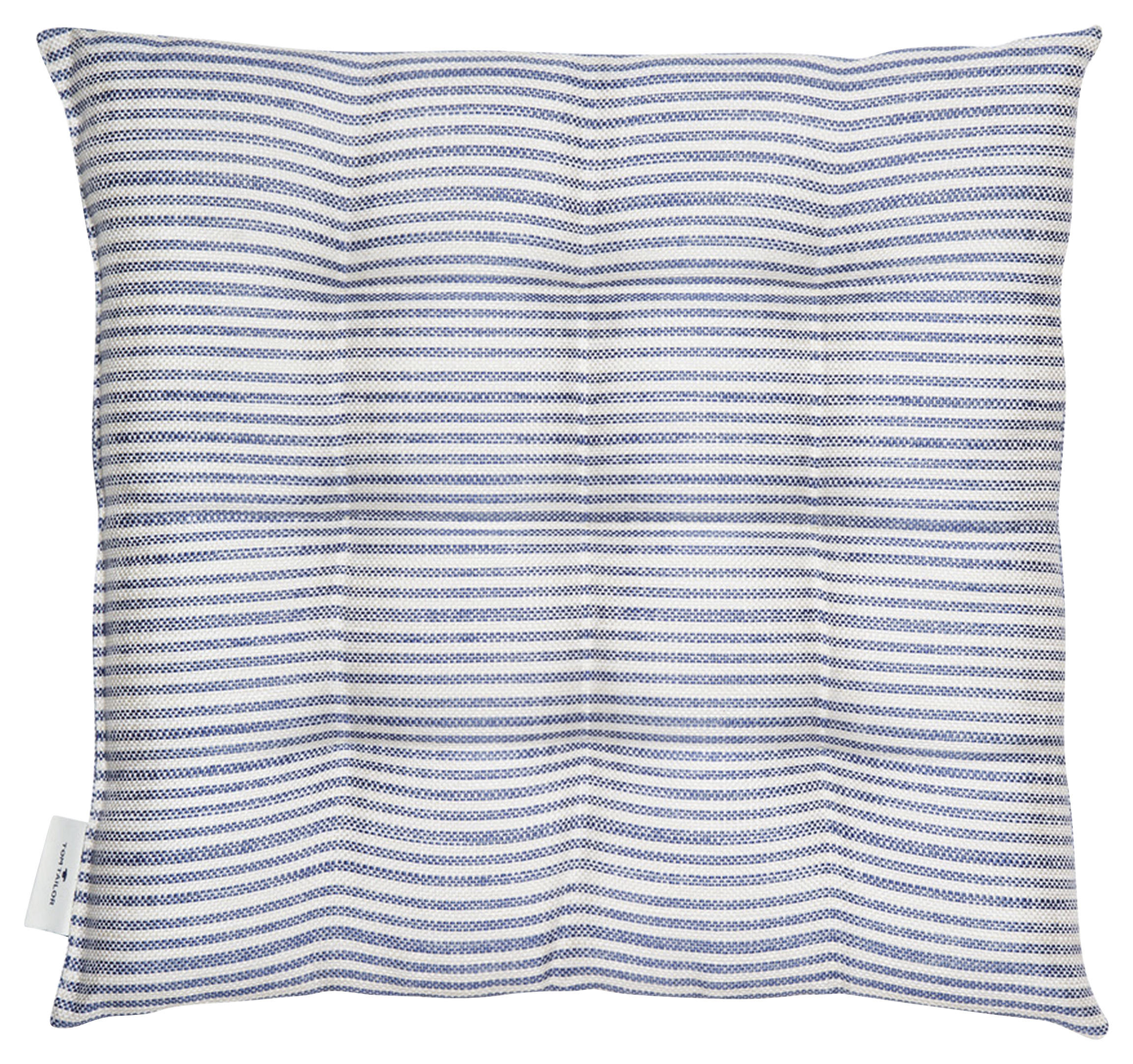 SITZKISSEN  40/40 cm   - Blau/Beige, KONVENTIONELL, Textil (40/40cm) - Tom Tailor
