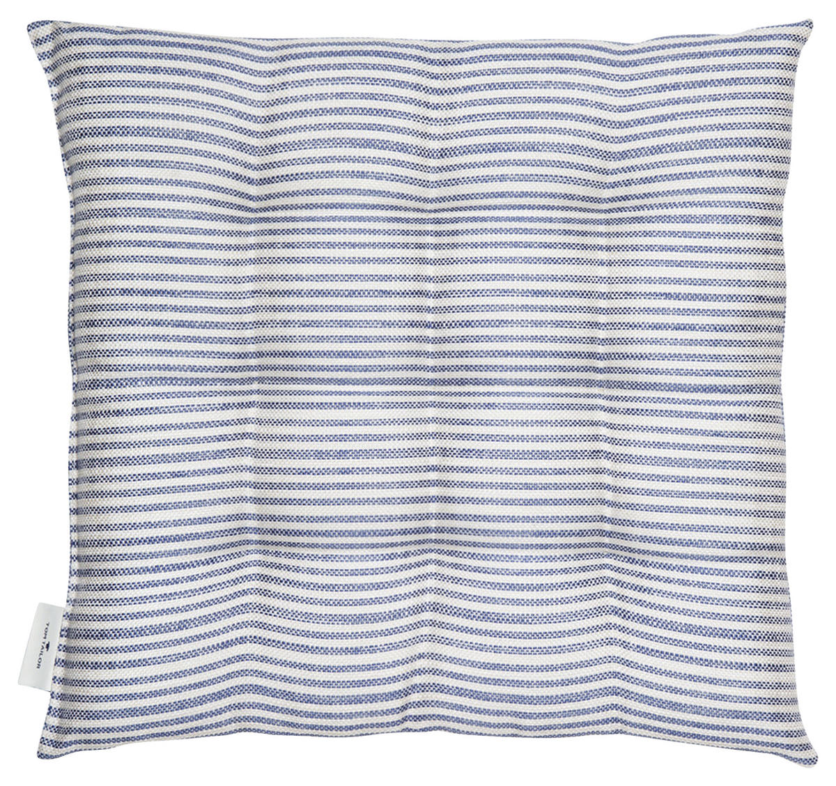 SITZKISSEN  40/40 cm   - Blau/Beige, KONVENTIONELL, Textil (40/40cm) - Tom Tailor