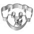 KEKSAUSSTECHFORM - Edelstahlfarben, Basics, Metall (7/2,5/5,6cm) - Birkmann KEKSAUSSTECHFORM - Edelstahlfarben, Basics, Metall (7/2,5/5,6cm) - Birkmann