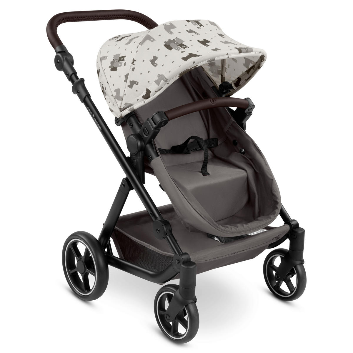 PUPPENWAGEN - Graubraun, Basics, Textil (62/45/67cm) - ABC Design