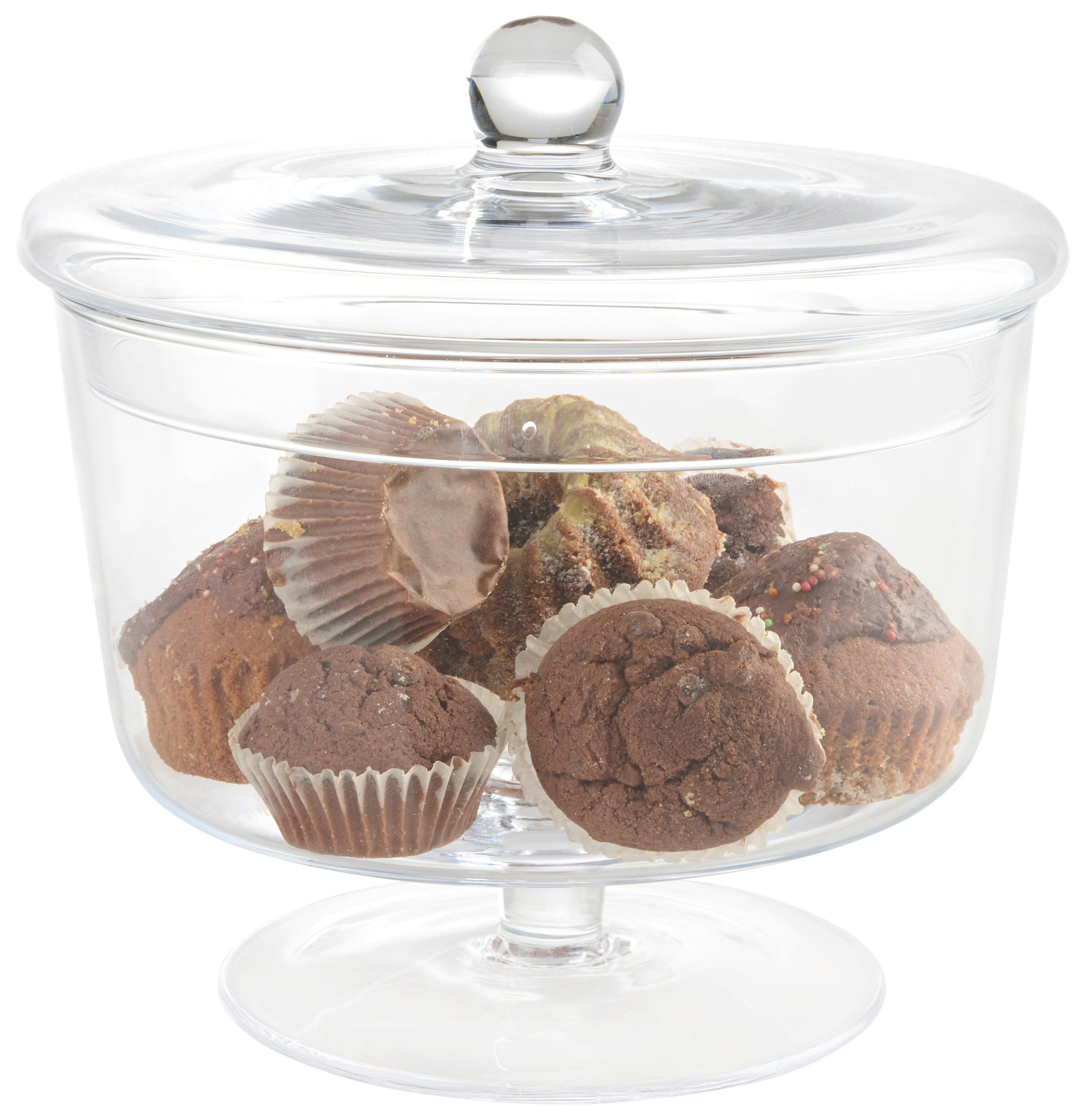 DOSE - Klar, Basics, Glas (18,7/18,2cm) - Leonardo