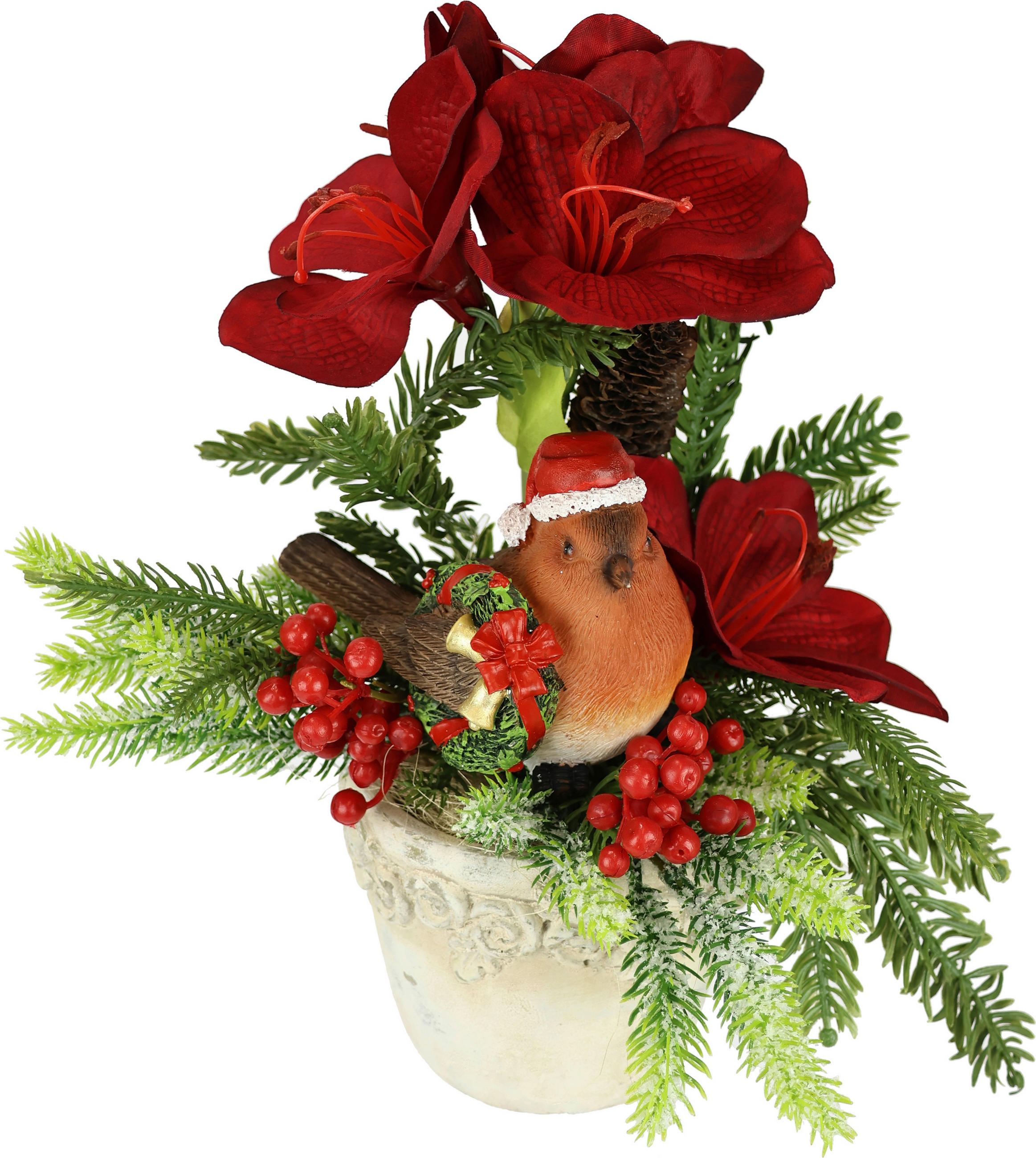 AMARYLLIS  - Rot, Basics (30/30/25cm)