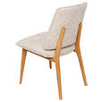 STUHL  Stoffauswahl Webstoff  Eichefarben, Beige  - Eichefarben/Beige, MODERN, Holz/Textil (48/89,5/60cm) - Carryhome