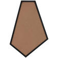 WANDSPIEGEL 51/75/2,5 cm    in Freiform  - Schwarz, Trend, Glas/Holzwerkstoff (51/75/2,5cm) - Landscape
