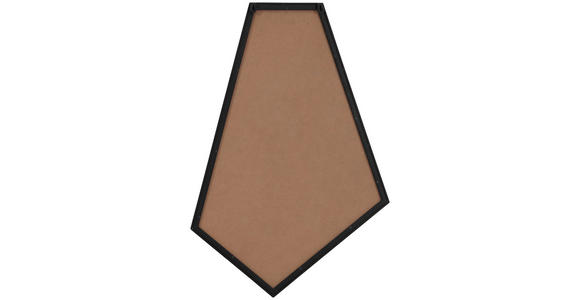 WANDSPIEGEL 51/75/2,5 cm in Freiform - Schwarz, Trend, Glas/Holzwerkstoff (51/75/2,5cm) - Landscape