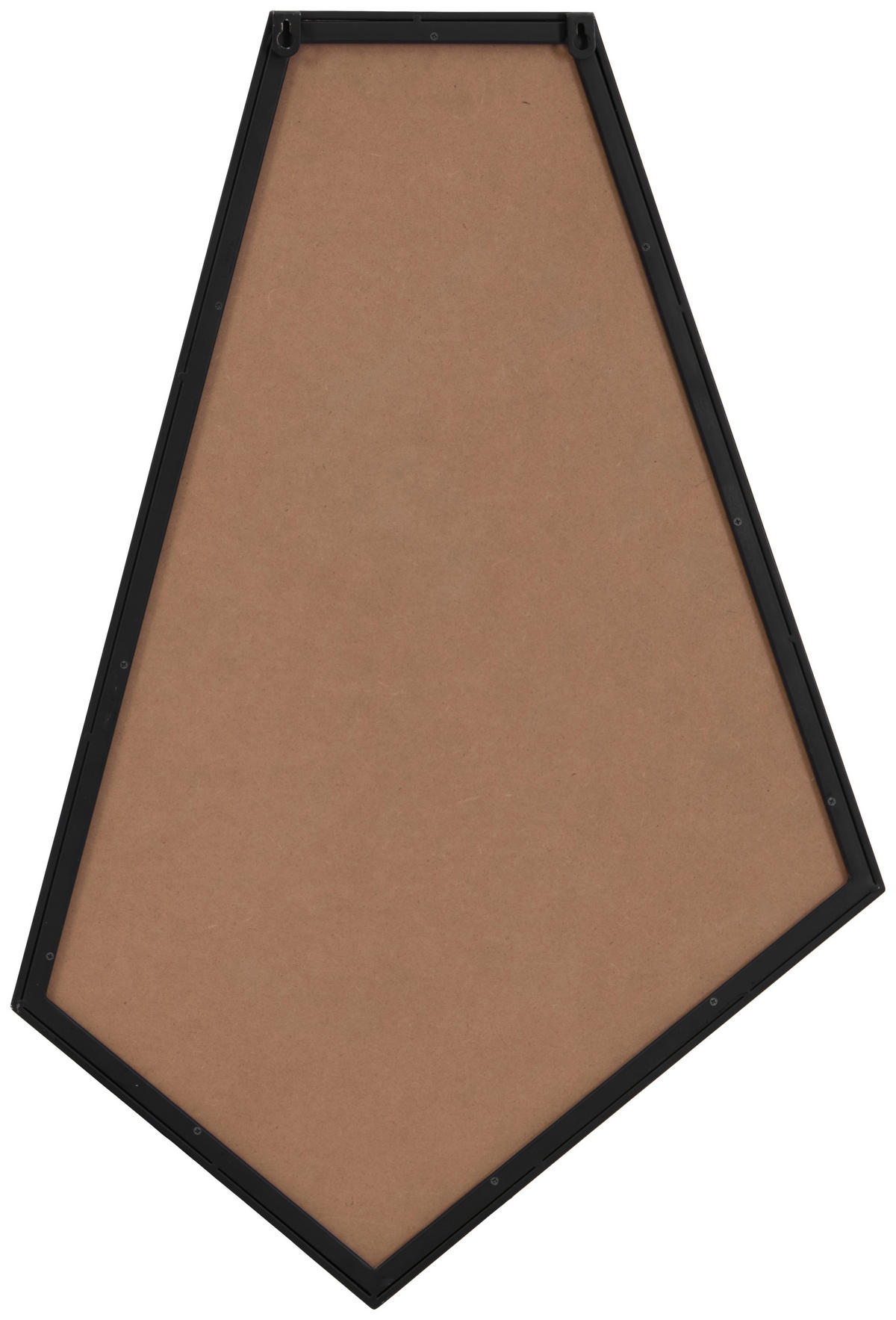 WANDSPIEGEL 51/75/2,5 cm    in Freiform  - Schwarz, Trend, Glas/Holzwerkstoff (51/75/2,5cm) - Landscape