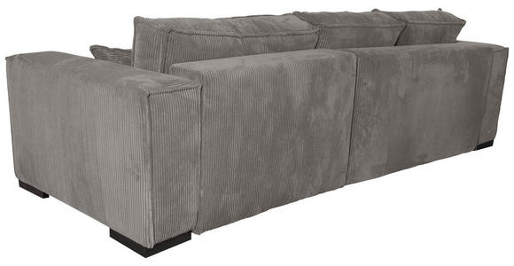 ECKSOFA Mokka Cord - Braun/Mokka, KONVENTIONELL, Holz/Textil (230/190cm) - Carryhome