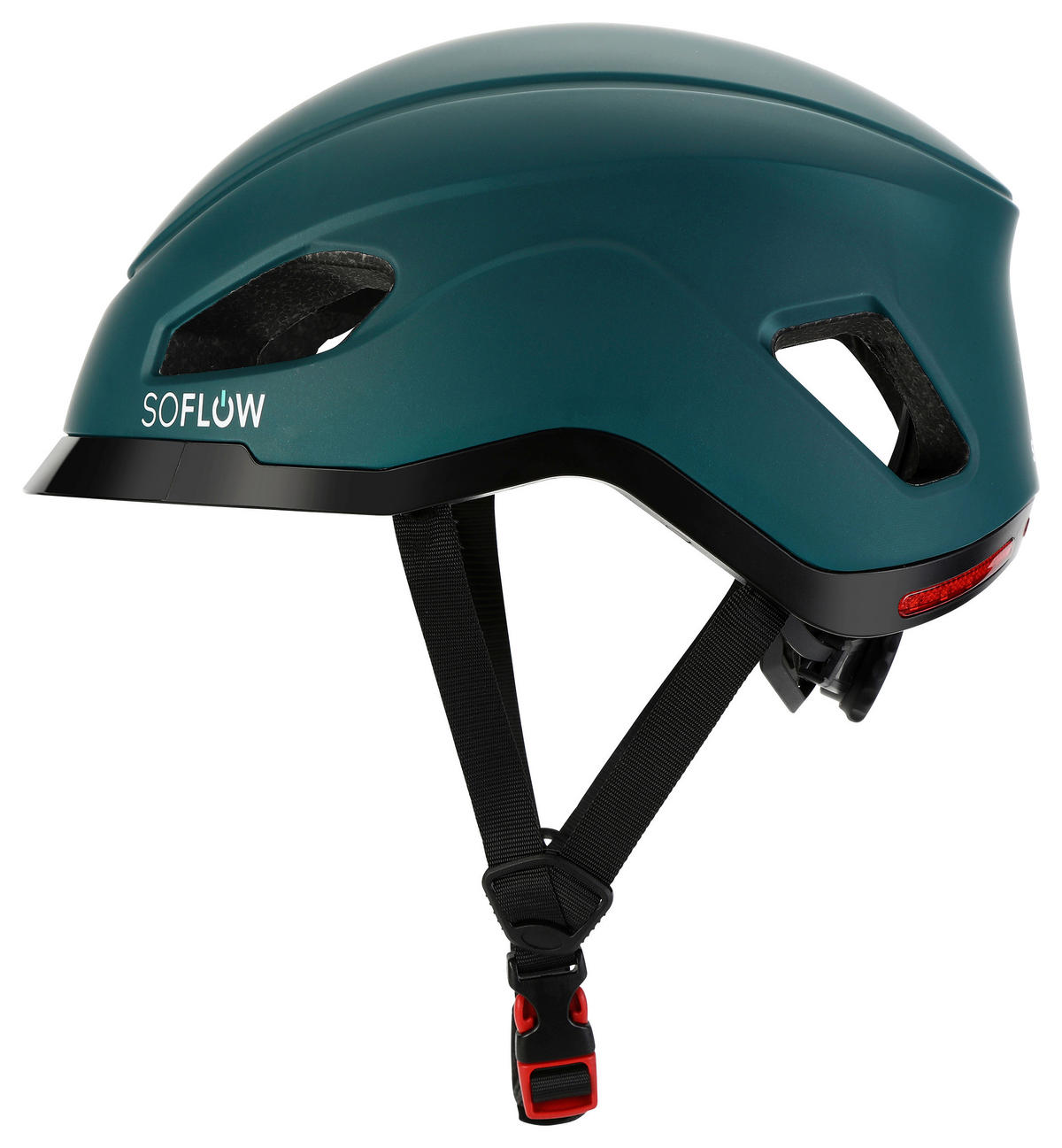 FAHRRADHELM - Blau/Grün, KONVENTIONELL, Kunststoff (19/28/22cm)