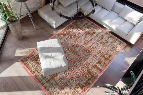 VINTAGE KOBEREC, 160/230 cm, červená - červená, Trend, textil (160/230cm)