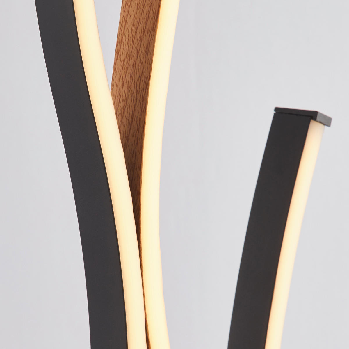 LED-STEHLEUCHTE 20/138.5 cm    - Schwarz, Design, Kunststoff/Metall (20/138.5cm)