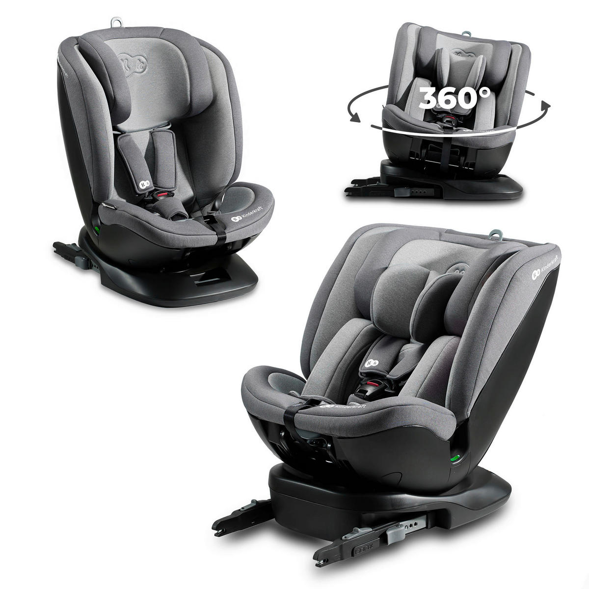 KINDERAUTOSITZ Xpedition 2 Grey   - Grau, Basics, Kunststoff (44/72/67cm) - kinderkraft