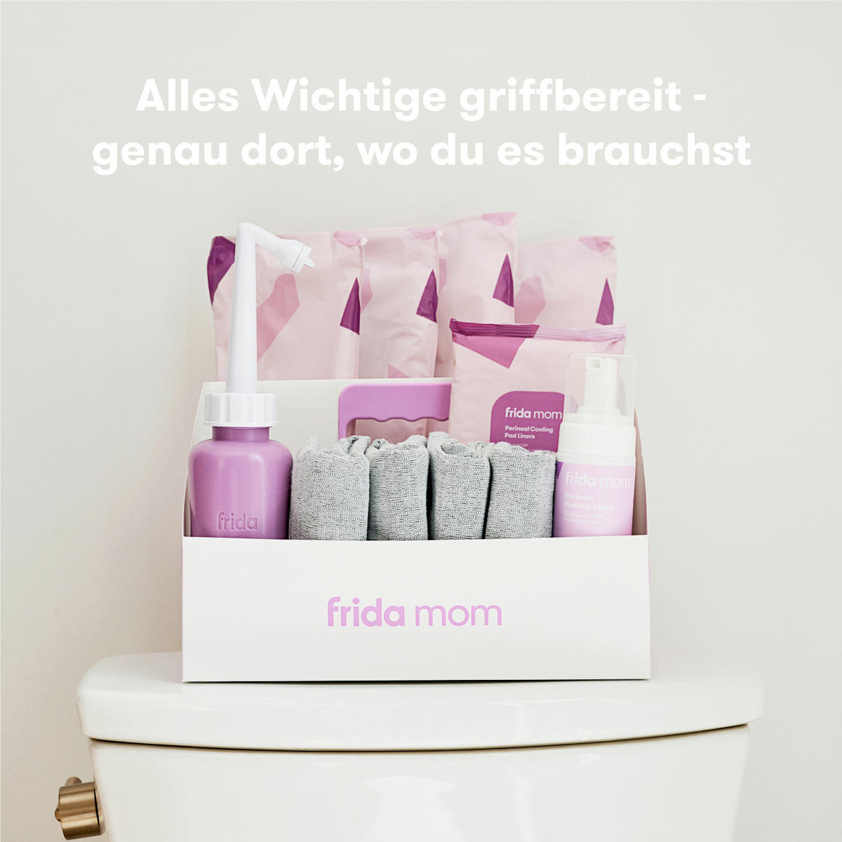WOCHENBETT-BOX - Violett, Basics, Kunststoff (29/24,7/21,5cm) - frida