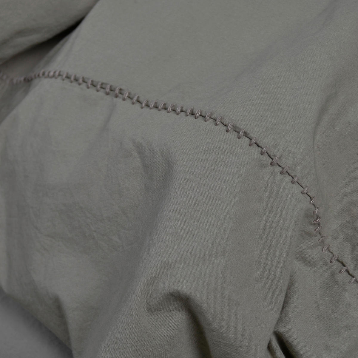 BETTDECKENBEZUG EASY Perkal 155/220 cm  - Hellgrün/Olivgrün, Basics, Textil (155/220cm) - Zoeppritz