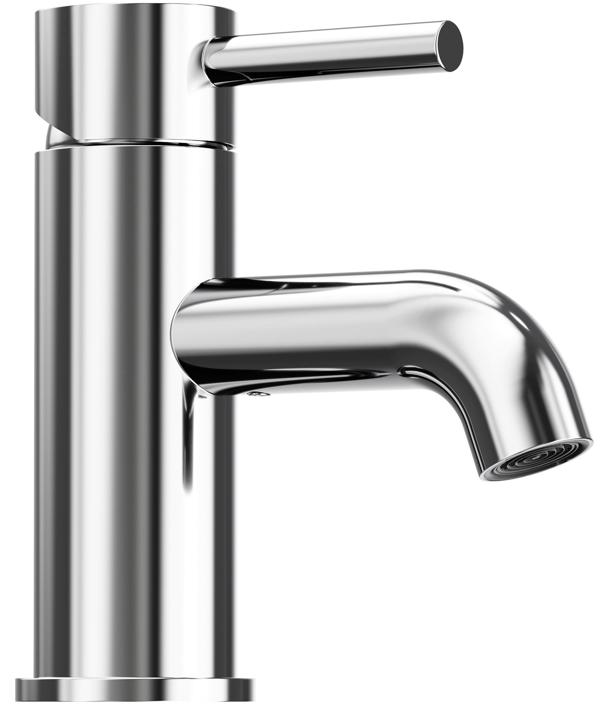 WASCHTISCHARMATUR 4,5/15/15,1 cm  - Chromfarben, MODERN, Metall (4,5/15/15,1cm)