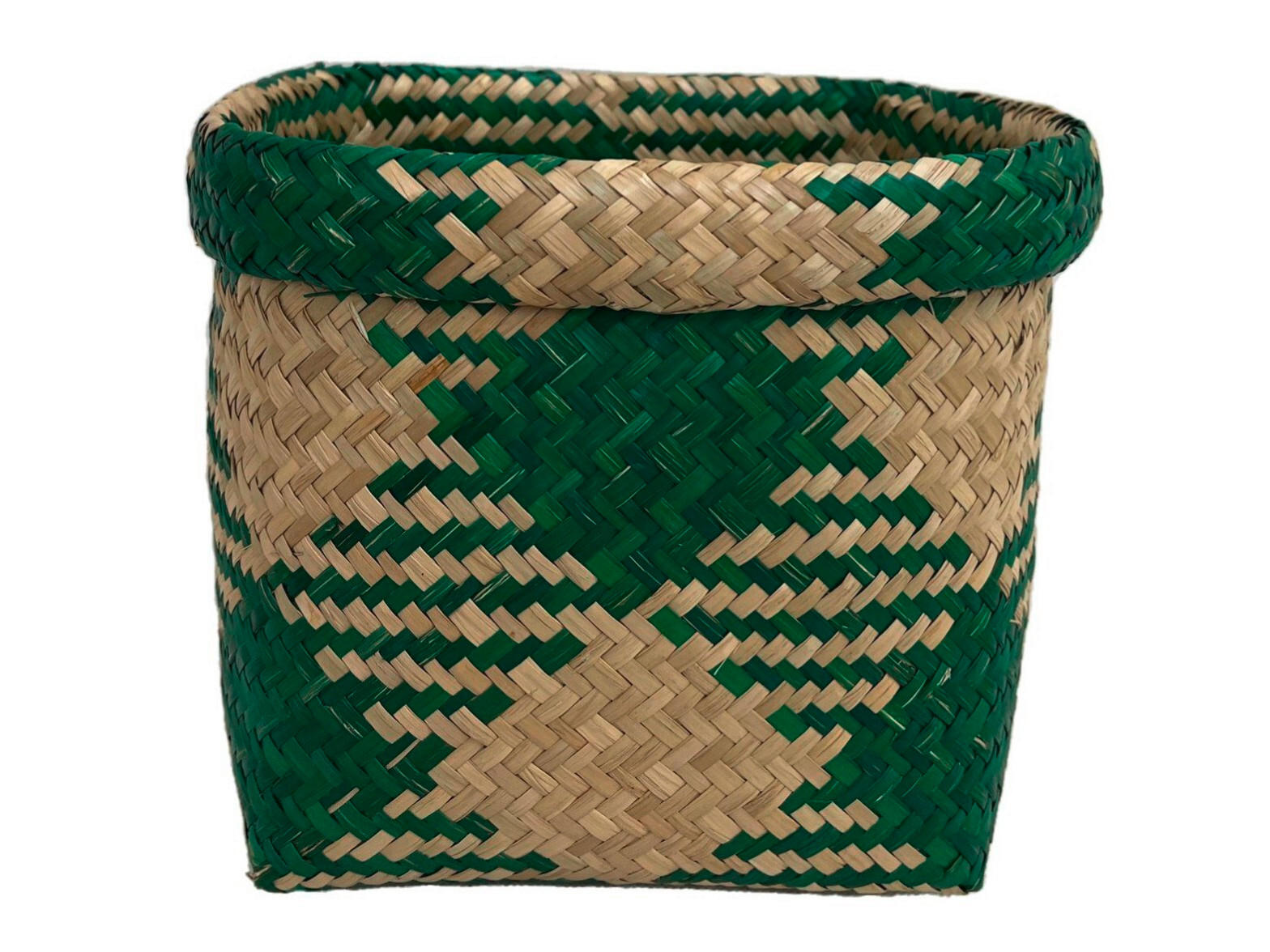 HYLLKORG i grön, naturfärgad  24/18 cm  - grön/naturfärgad, Trend, naturmaterial (24/18cm) - Landscape