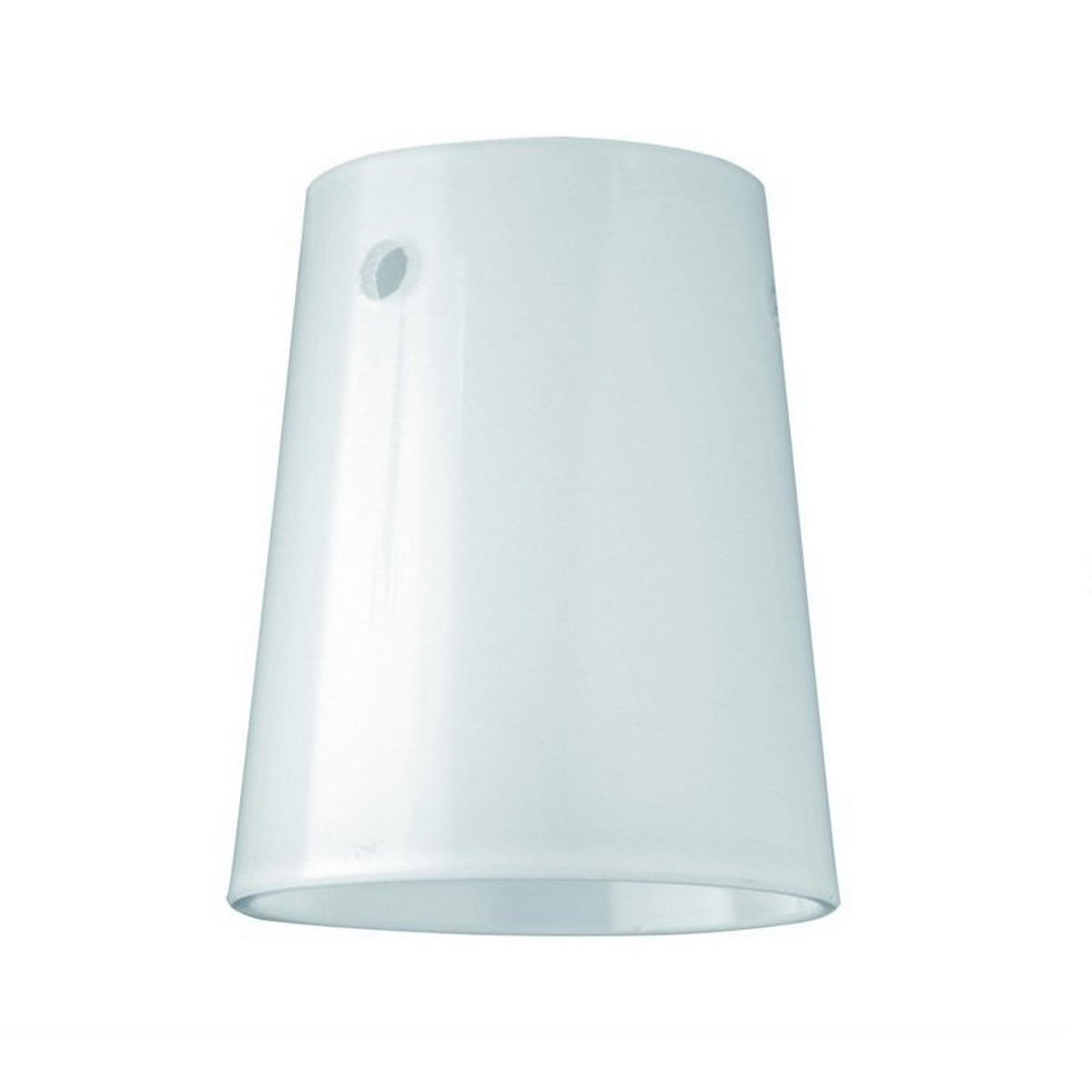 LEUCHTENGLAS - Weiss, Basics, Glas (7,2/8,9cm) - Fischer & Honsel