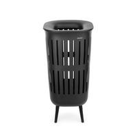 RUHÁSKOSÁR - fekete, Basics, műanyag (38.2/38.2/77,9cm) - Brabantia