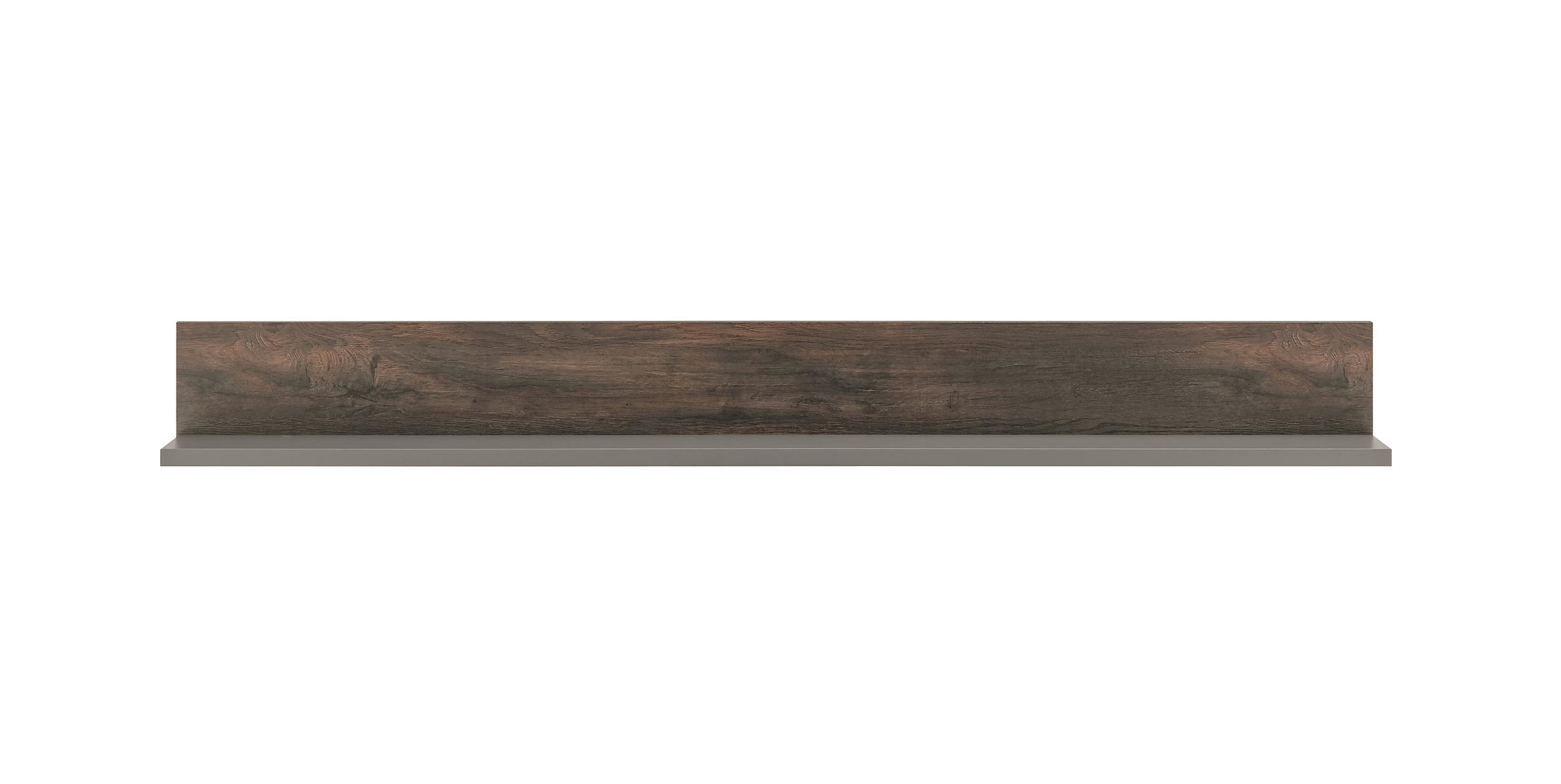 WANDBOARD Anthrazit, Eichefarben  - Eichefarben/Anthrazit, Design, Holzwerkstoff (152/17/20cm) - MID.YOU