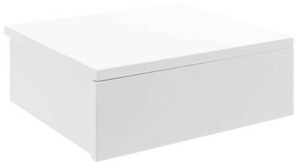 NACHTTISCH  in Weiss  - Weiss, Modern, Holzwerkstoff (37/13/32cm) - MID.YOU