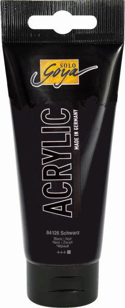 ACRYLFARBE - Schwarz, Basics (3.8/15.5cm)