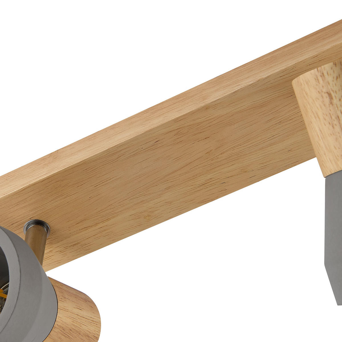 STRAHLER Alina 57/7,2/12,3 cm  - Eschefarben/Grau, Natur, Holz/Stein (57/7,2/12,3cm) - Novel