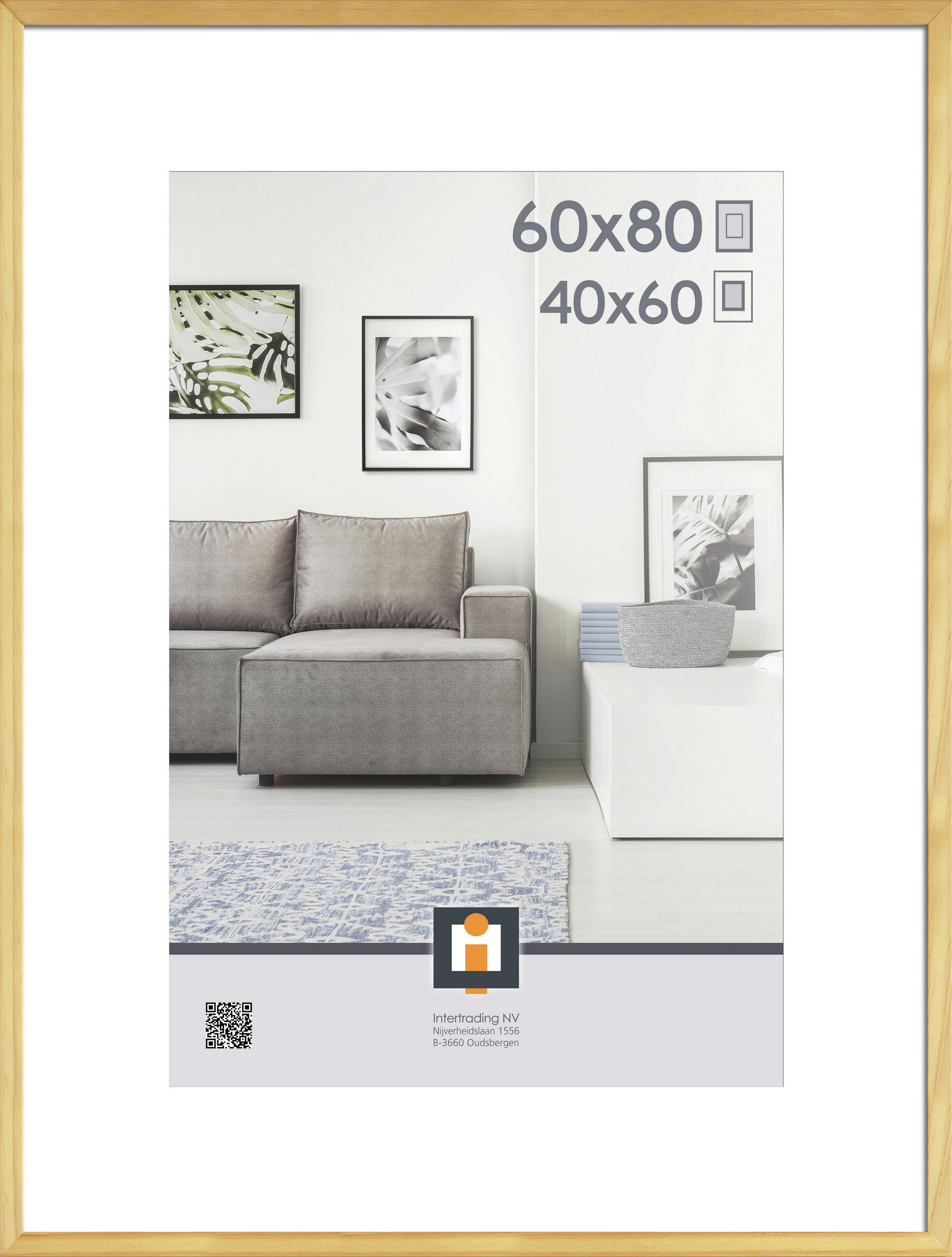 Bilderrahmen 63/83/2,5 cm