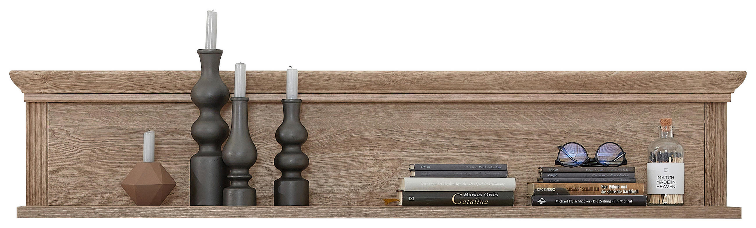 WANDBOARD in 142/29/20 cm Eichefarben - Eichefarben, Design, Holzwerkstoff (142/29/20cm) - MID.YOU