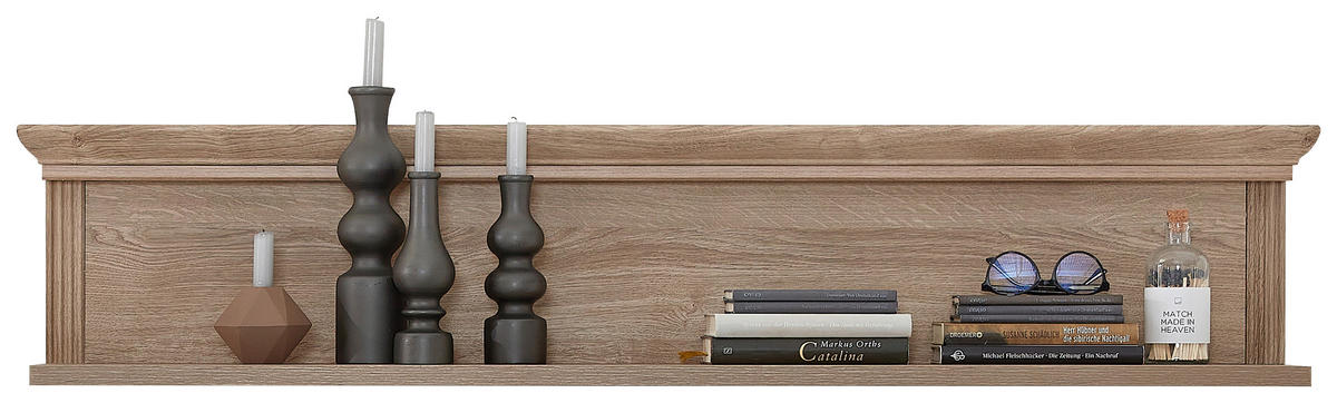 WANDBOARD in 142/29/20 cm Eichefarben  - Eichefarben, Design, Holzwerkstoff (142/29/20cm) - MID.YOU