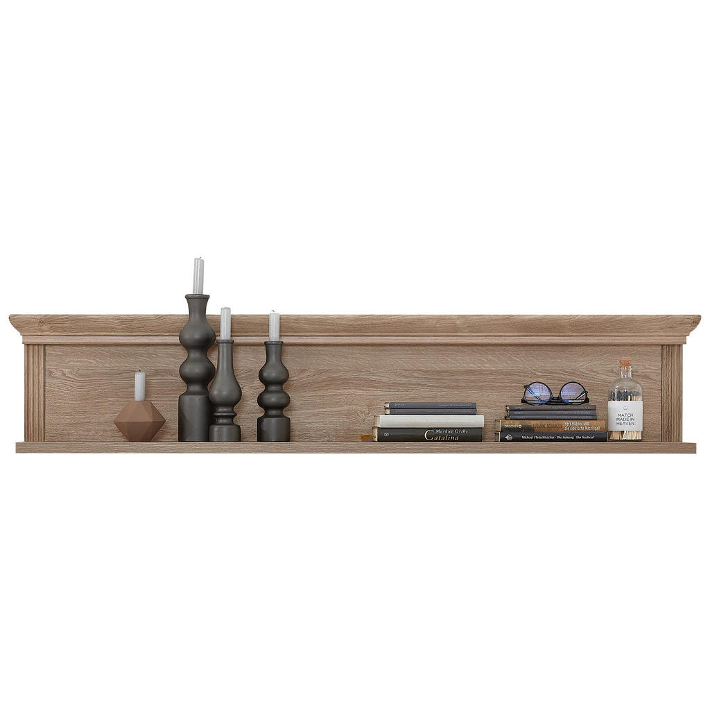 Thumbnail - Mid.you Wandboard, Eiche, Holzwerkstoff, 142x29x20 cm, Made in EU, Wohnzimmer, Regale, Wandboards